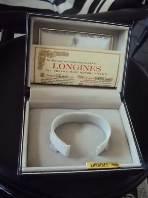 Vintage LONGINES WRISTWATCH Presentation Box/case Very Nice • $65