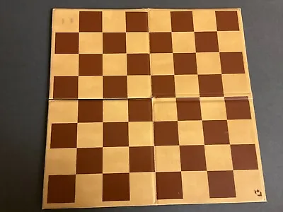 Checker / Chess Vintage Folding Vinyl  Board - Loose • $10.99