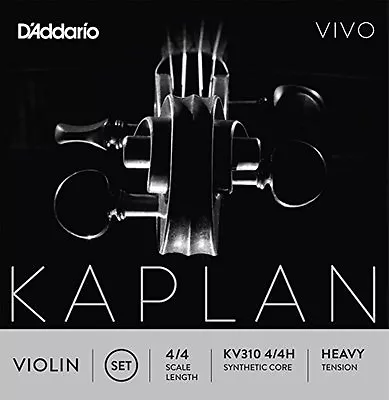 D'Addario Kaplan Vivo Violin String Set 4/4 Scale Heavy Tension • $89.99