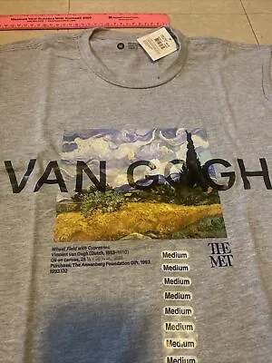 Van Gogh MMA Print T Shirt; Size Medium Metropolitan Museum Of Art New York New • $24.99