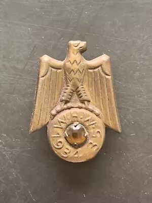 1934-35 Winter Relief (whw) Badge -:- In Very Nice Original Condition • $38.95