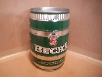 Beck's 5 Liter Mini Empty Beer Keg~germany #225 • $30