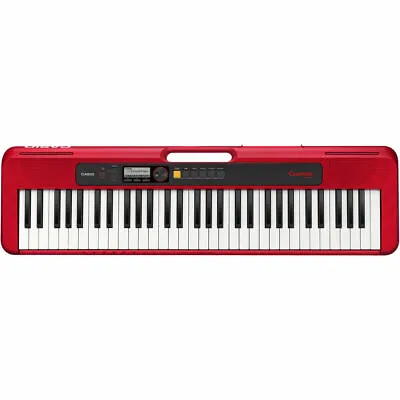 $139.50 • Buy Casio CT-S200 Casiotone 61-Key Portable Digital Piano  W/ Micro USB -  Red