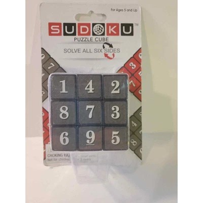 £7.73 • Buy NEW SEALED ~ Playmaker Toys ~ Sudoku Numbers ~ Six-Sided Rubix Puzzle Cube