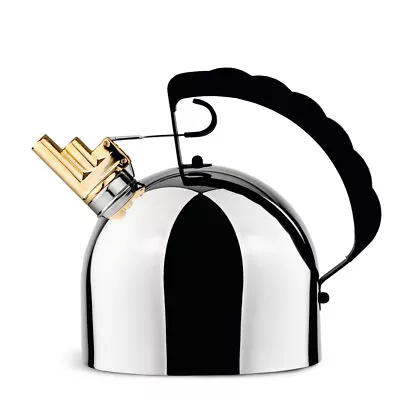 NEW Alessi Richard Sapper Whistling Kettle 2L • $461