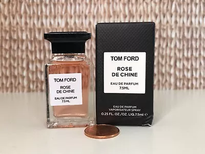 TOM FORD Rose De Chine *MINI* Perfume EDP Dab-On 0.25 Oz/ 7.5 Ml New In Box • $24.99