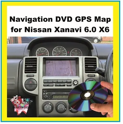 Nissan Sat Nav Map AlmeraPrimera350ZX-TrailMuranoPatrol Disc • £15.50