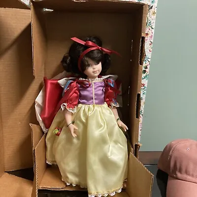 1988 Vintage Robin Woods Snow White Doll 14” Disney With Original Box JJ • $15