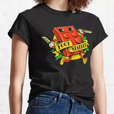 Foot Stabber Vintage Cartoon Classic T-Shirt • $19.99