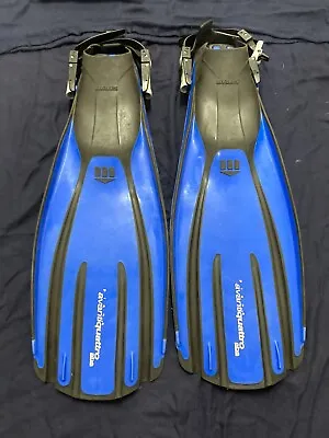 Mares Scuba Diving Fins Plana Avanti Quattro Royal Blue • $125