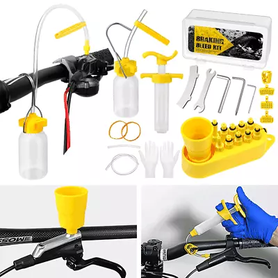 Universal Bike Brake Bleed Kit For Tektro Hayes Sram Avid Formula • $16.49