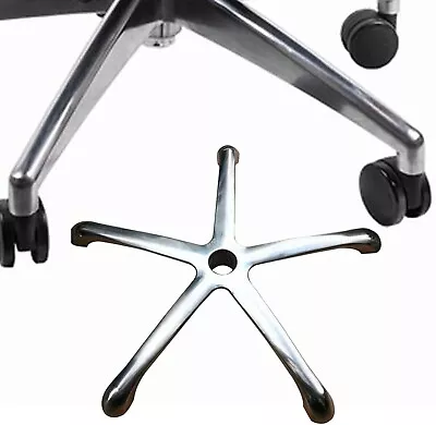 Office Chair Base Aluminum Alloy Replacement Universal Reinforced Metal Leg • $57.89