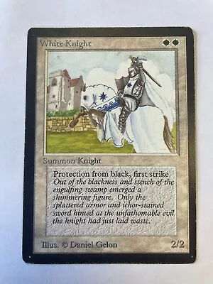 White Knight Beta Mtg Magic The Gathering • $4.25