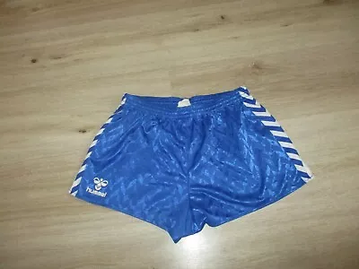 HUMMEL Shorts Vintage 80s 90s Oldschool Retro Sprinter Jogging Running Denmark • £42