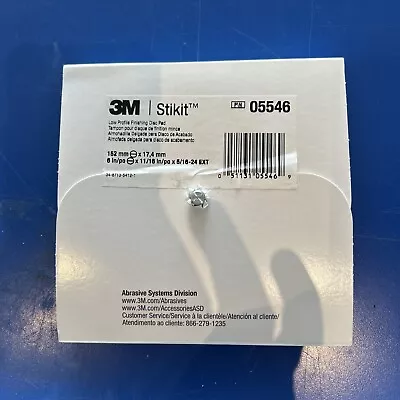 Stikit Low Profile Finishing Disc Pad 05546 6  MMM-5546 Brand New! • $25