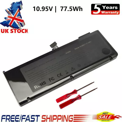 77.5Wh A1382 Battery For Apple MacBook Pro 15 A1286  Early2011 - Mid 2012 • £32.99