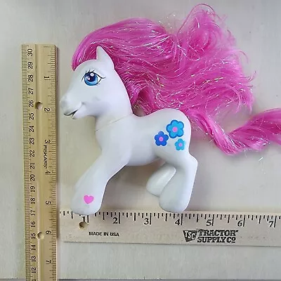 My Little Pony MLP Blossomforth 2004 White Pony With Flower Blossom Not Poseable • $9.99