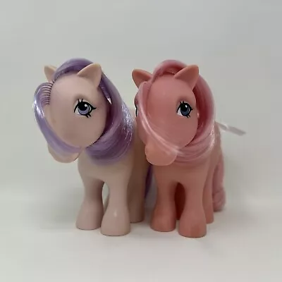 Vintage My Little Pony G1 Lot Of 2 ~ Cotton Candy & Blossom CC Play Condition • $12