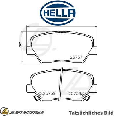 BRAKE LINING SET DISC BRAKE FOR HYUNDAI GRANDEUR/V/Sedan/IV/VI AZERA SANTA K5 • $70.44