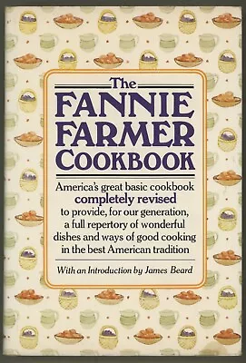 FANNIE FARMER COOKBOOK 12th Ed Marion Cunningham Boston Cooking School • $29.99