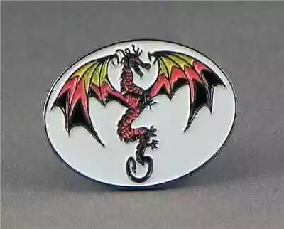 New Game Of Thrones House Of Tagaryen Emblem Dragon Tie Pin Badge Metal Enamel • £2.15