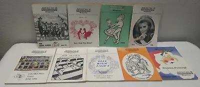 American Squaredance Magazine Lot 1966 9 Vintage Magazine Issues • $32.22