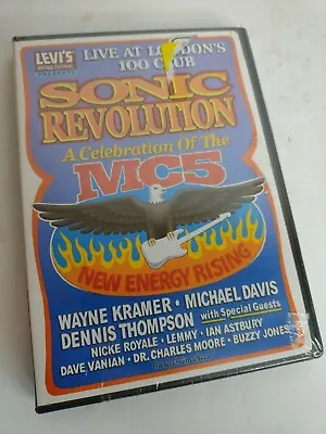 Levis Presents Sonic Revolution: A Celebration Of The MC5 DVD 2004 NEW & SEALED • $5.86