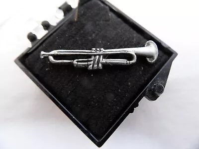 $8.50 • Buy Trumpet Tie Tack Necktie Band Music French Horn Lapel Hat Pin Jacket Trombone