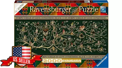 NEW & SEALED Ravensburger 17299 Harry Potter Family Tree 2000 Pc Panorama Puzzle • $43.95