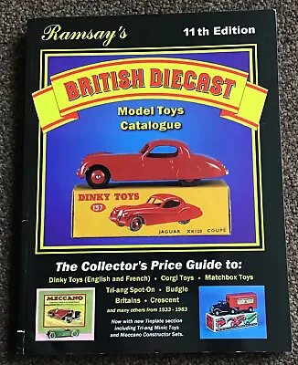 Ramsay’s British Diecast Model Toys Catalogue 11th Edition Paperback Book • £6