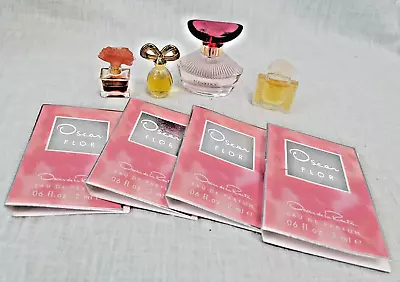 Lot Of Small Perfumes & 4 Oscar Flor Samples • $60