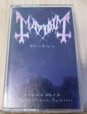 MAYHEM- LIVE IN LEIPZIG  Cass. PINK MISPRINT COVER RARE! Loud Out Recs. • $95.99