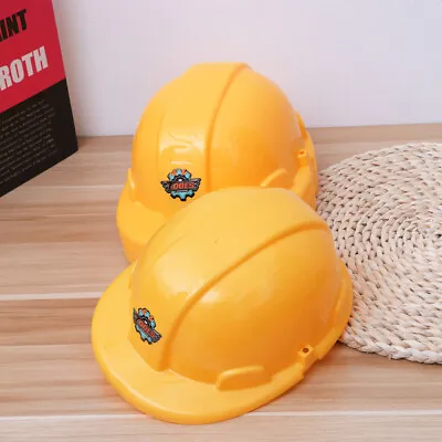 £12.41 • Buy 6pcs Hat Kids Construction Hard Hat Construction Toy   Kids Safety