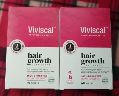 Viviscal Advanced Hair Health For Women - Thinning Hair - 2 Brand New Boxes  • $23.99
