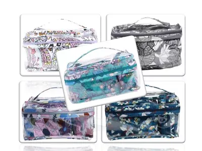 Vera Bradley 3 Pc Cosmetic Cases Set Organizer Makeup Bag Choice Pattern Mfg $75 • $43.99