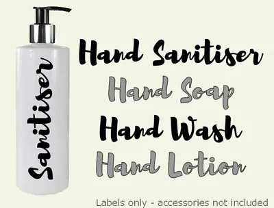 £1.60 • Buy Hand Soap Label Vinyl Sticker Decal Mrs Hinch - Bottles, Hand Wash, Lotion