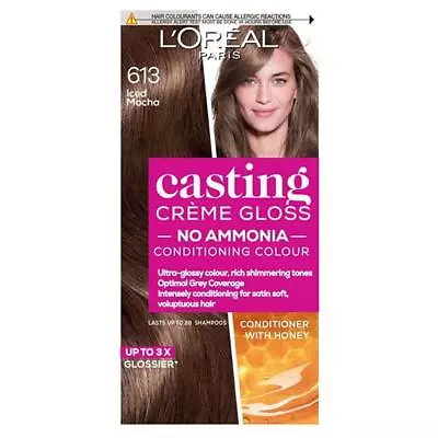 £9.95 • Buy L'Oreal Casting Creme Gloss Semi-Permanent Hair Colour 613 Iced Mocha