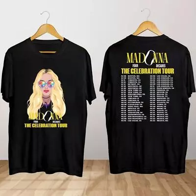 Madonna The Celebration Tour 2024 T-Shirt  Madonna Concert Shirt  The Celebratio • $19.99