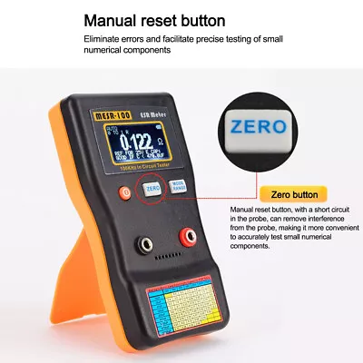 Fully Automatic Range MESR-100 High Precision Capacitance Resistance Tester • $85.05