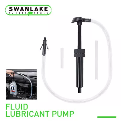 Fluid Transfer Pump Dispenser Quart Lubricant Liquid Oil Transmission Push Type • $7.99