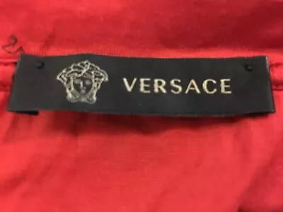 Versace Large Red Medusa Head T-Shirt/Top • $300