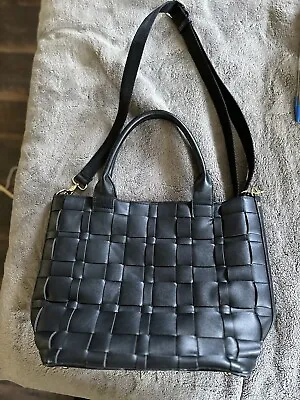 TOUS Weaved Black Purse • $55