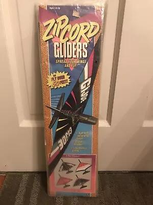 1992 Vintage Hasbro ZIPCORD GLIDERS GIJOE Toy Plane NEW Opened Package • $33