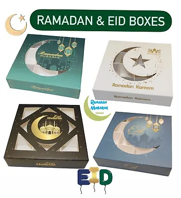 Empty Pick And Mix Sweet Boxes With Inserts⭐️EID & RAMADAN RANGE🌙Variety Design • £44.99