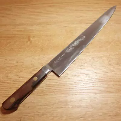 Misono Gyuto Sharpened Dragon Engraving Swedish Steel All Purpose Knife Approxim • $189.56