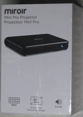 Miroir M190 Mini Pro Projector Black • $142.50