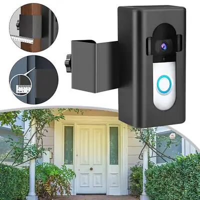 Anti-Theft Video Doorbell Mount No-Drill Ring Doorbell Cameras Holder Attachment • $28.29