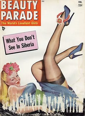 Beauty Parade Magazine Vol. 15 #1 FR 1956 • $26