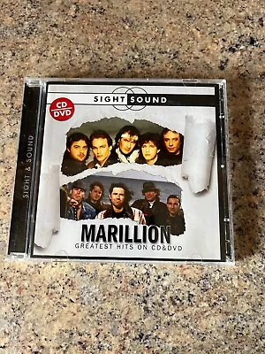 Marillion Cd + Dvd Sight And Sound Greatest Hits  Very Good Condition • £1