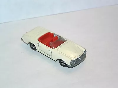 Vintage Matchbox Superfast #27 Mercedes 230SL **BLUE LIGHT SPECIAL** • $8.50